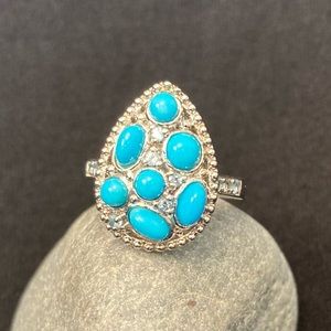 Sleeping Beauty Turquoise Ring